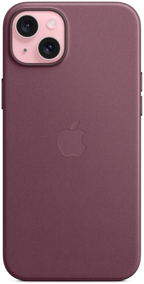 Origineel Apple iPhone 15 Plus Hoesje FineWoven Case Moerbei afbeelding 2