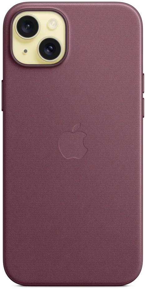 Origineel Apple iPhone 15 Plus Hoesje FineWoven Case Moerbei afbeelding 3