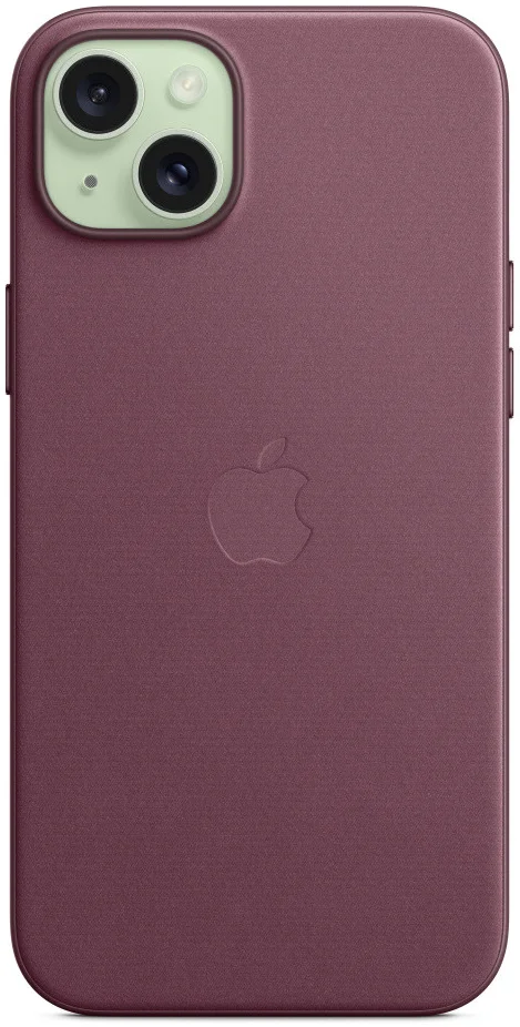 Origineel Apple iPhone 15 Plus Hoesje FineWoven Case Moerbei afbeelding 4