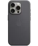 Origineel Apple iPhone 15 Pro Hoesje FineWoven Case Zwart