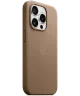 Origineel Apple iPhone 15 Pro Hoesje FineWoven Case Taupe