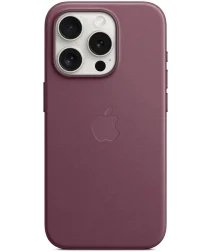 Origineel Apple iPhone 15 Pro Hoesje FineWoven Case Moerbei