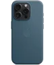 Origineel Apple iPhone 15 Pro Hoesje FineWoven Case Oceaan Blauw
