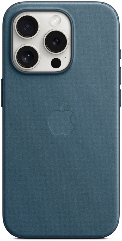 Origineel Apple iPhone 15 Pro Hoesje FineWoven Case Oceaan Blauw afbeelding 1