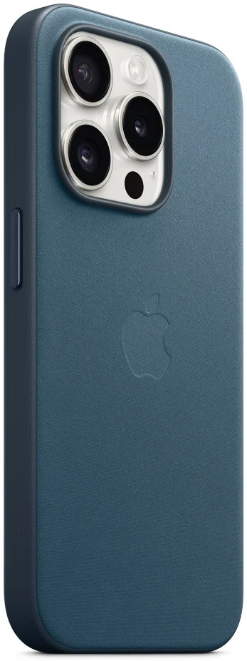 Origineel Apple iPhone 15 Pro Hoesje FineWoven Case Oceaan Blauw afbeelding 2