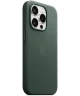 Origineel Apple iPhone 15 Pro Hoesje FineWoven Case Evergreen