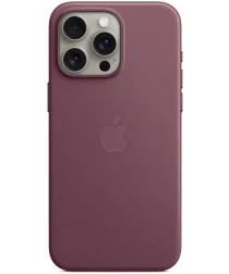 Origineel Apple iPhone 15 Pro Max Hoesje FineWoven Case Moerbei