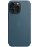 Origineel Apple iPhone 15 Pro Max Hoesje FineWoven Case Oceaan Blauw