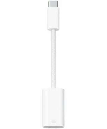 Originele Apple USB-C naar Apple Lightning Adapter Wit Kabels
