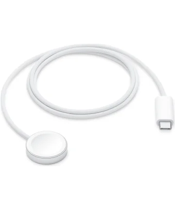 Originele Apple MagSafe USB-C Kabel voor Apple Watch 1 Meter Wit Opladers