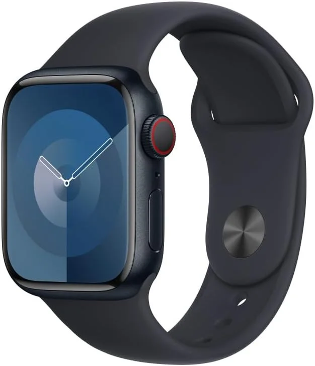 Origineel Apple Sportbandje Apple Watch 1-9/SE 41/40/38MM M/L Zwart afbeelding 1