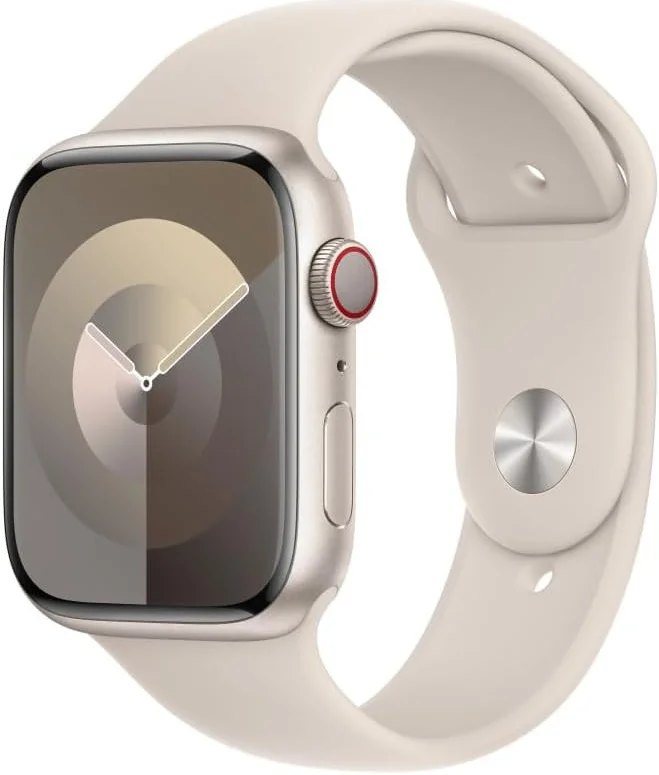 Origineel Apple Sportbandje Apple Watch 1-9/SE 41/40/38MM S/M Beige afbeelding 1