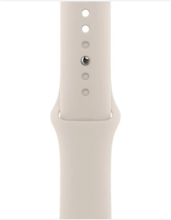 Origineel Apple Sportbandje Apple Watch 1-9/SE 41/40/38MM M/L Beige afbeelding 2