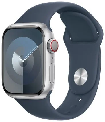 Origineel Apple Sportbandje Apple Watch 1-9/SE 41/40/38MM S/M Blauw afbeelding 1