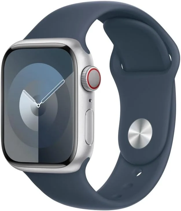 Origineel Apple Sportbandje Apple Watch - 1-9/SE 41MM/40MM/38MM - M/L  - Blauw afbeelding 1