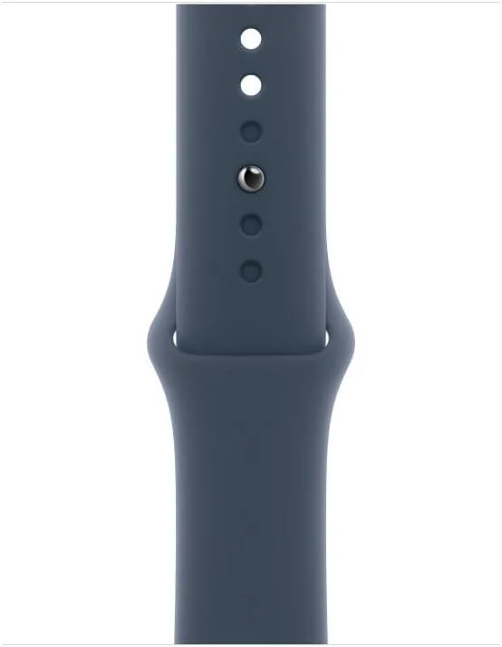 Origineel Apple Sportbandje Apple Watch - 1-9/SE 41MM/40MM/38MM - M/L  - Blauw afbeelding 2