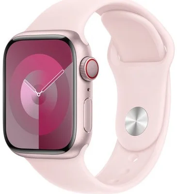 Origineel Apple Sportbandje Apple Watch 1-9/SE 41/40/38MM S/M Roze afbeelding 1