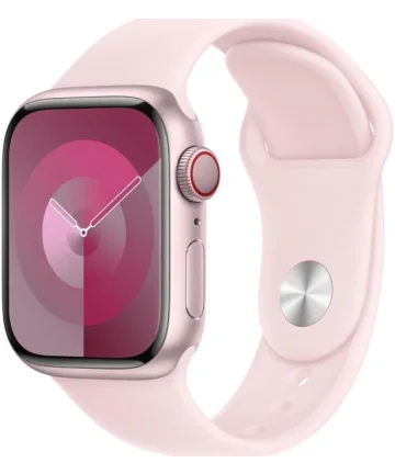 Origineel Apple Sportbandje Apple Watch - 1-9/SE 41MM/40MM/38MM - M/L - Roze Bandjes