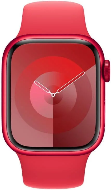 Origineel Apple Watch Sportbandje - 1-10/SE - 42MM/41MM/40MM/38MM - M/L  - Rood afbeelding 3