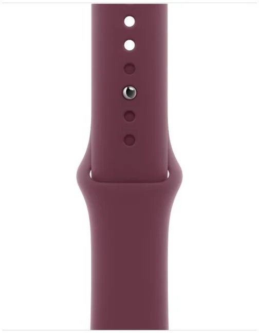 Origineel Apple Sport Bandje - Apple Watch 1-9/SE - 41MM/40MM/38MM - S/M - Rood afbeelding 3