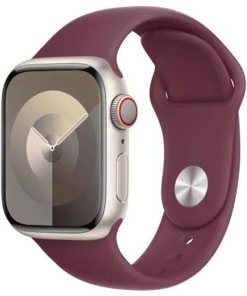 Origineel Apple Sportbandje Apple Watch - 1-9/SE 41MM/40MM/38MM - M/L - Rood Bandjes