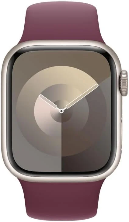 Origineel Apple Sportbandje Apple Watch - 1-9/SE 41MM/40MM/38MM - M/L  - Rood afbeelding 3