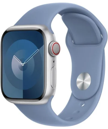 Origineel Apple Sportbandje Apple Watch 1-9/SE 41/40/38MM M/L Blauw Bandjes