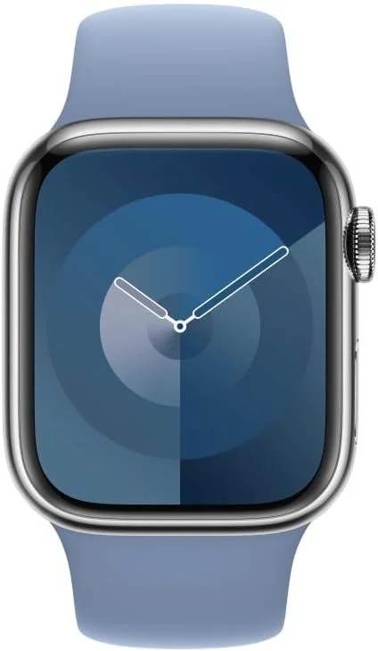 Origineel Apple Sportbandje Apple Watch 1-9/SE 41/40/38MM M/L Blauw afbeelding 3