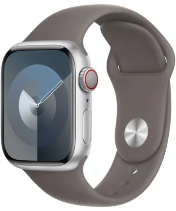 Origineel Apple Sportbandje Apple Watch 1-9/SE 41/40/38MM M/L Bruin Bandjes