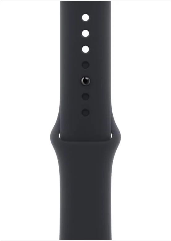 Origineel Apple Watch 1-9/SE/Ultra 49/45/44/42MM Sportbandje S/M Zwart afbeelding 2