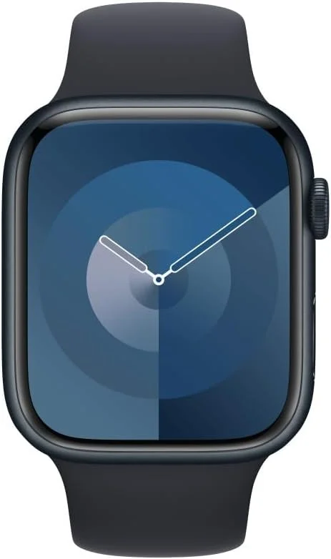 Origineel Apple Watch 1-9/SE/Ultra 49/45/44/42MM Sportbandje S/M Zwart afbeelding 3