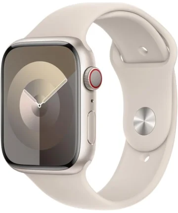 Originele Apple Watch Sportband - 1-9/SE/Ultra 49MM/45MM/44MM/42MM - M/L Beige Bandjes