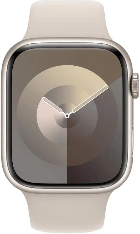 Originele Apple Watch Sportband - 1-9/SE/Ultra 49MM/45MM/44MM/42MM - M/L Beige afbeelding 3