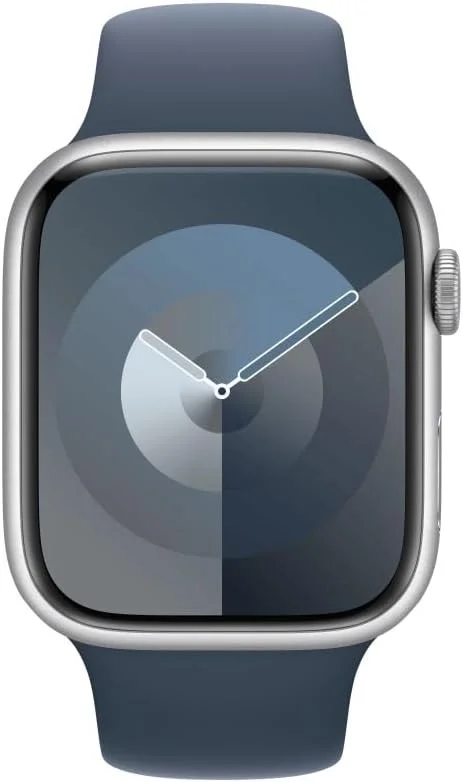 Origineel Apple Watch 1-9/SE/Ultra 49/45/44/42MM Sportbandje S/M Blue afbeelding 3