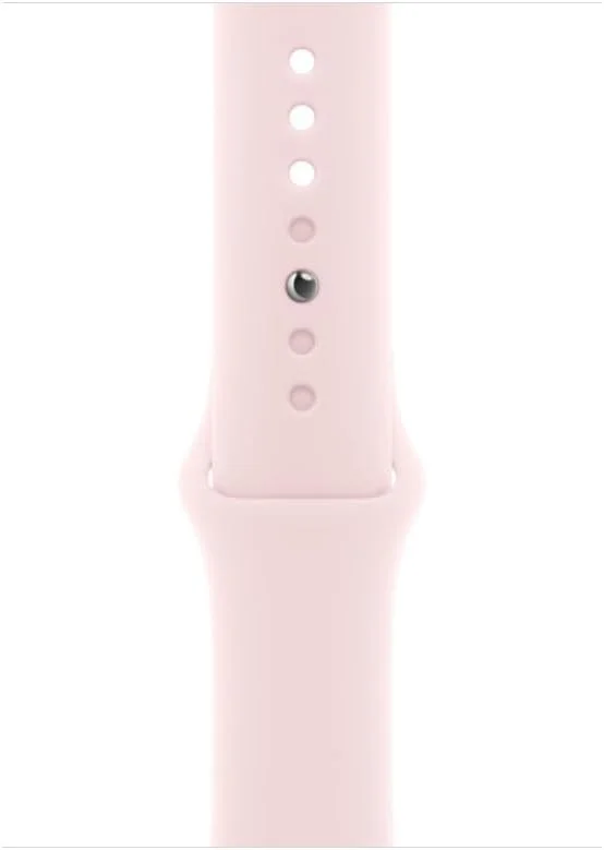 Originele Apple Watch Sportband - 1-9/SE/Ultra 49MM/45MM/44MM/42MM - M/L Roze afbeelding 2