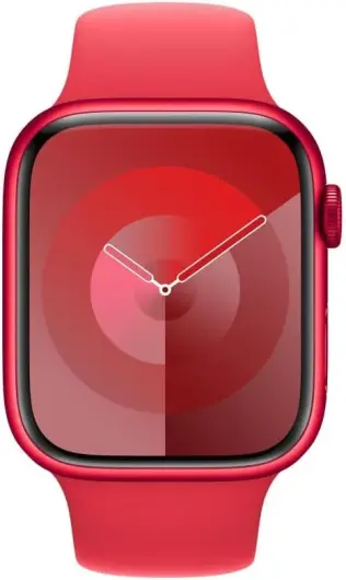 Originele Apple Watch Sportband - 1-10/SE/Ultra 49/46/45/44/42MM - S/M - Rood afbeelding 3