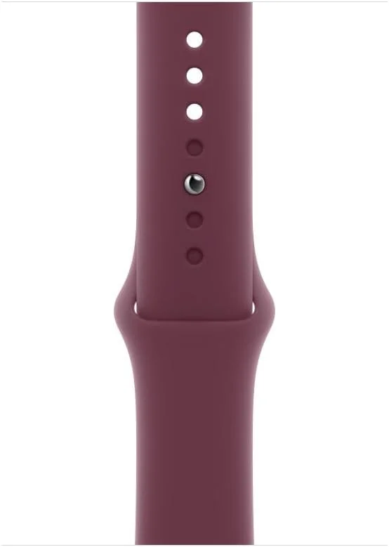 Originele Apple Watch Sportband - 1-9/SE/Ultra 49MM/45MM/44MM/42MM - S/M Rood afbeelding 2