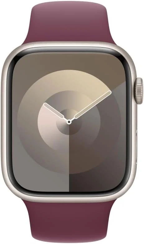 Originele Apple Watch Sportband - 1-9/SE/Ultra 49MM/45MM/44MM/42MM - S/M Rood afbeelding 3