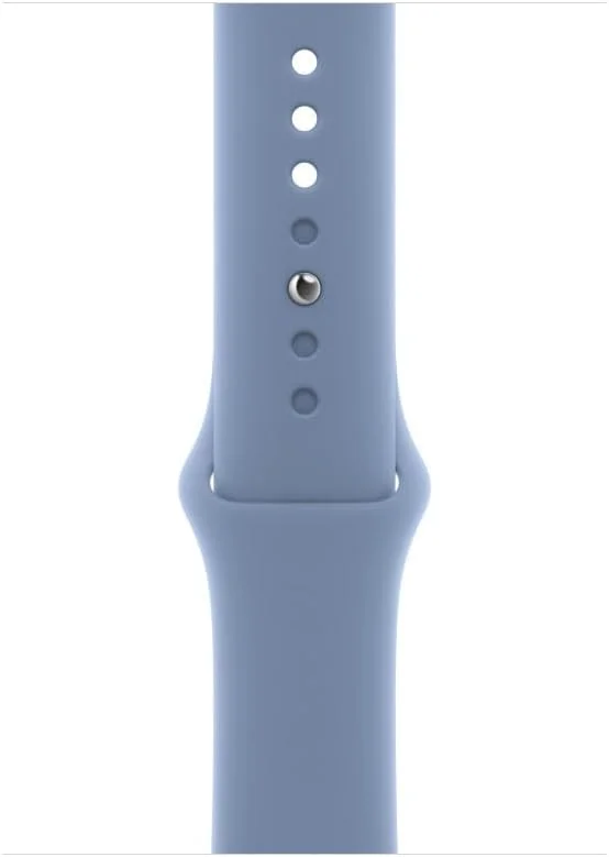 Originele Apple Watch Sportband - 1-9/SE/Ultra 49MM/45MM/44MM/42MM - S/M Blauw afbeelding 2