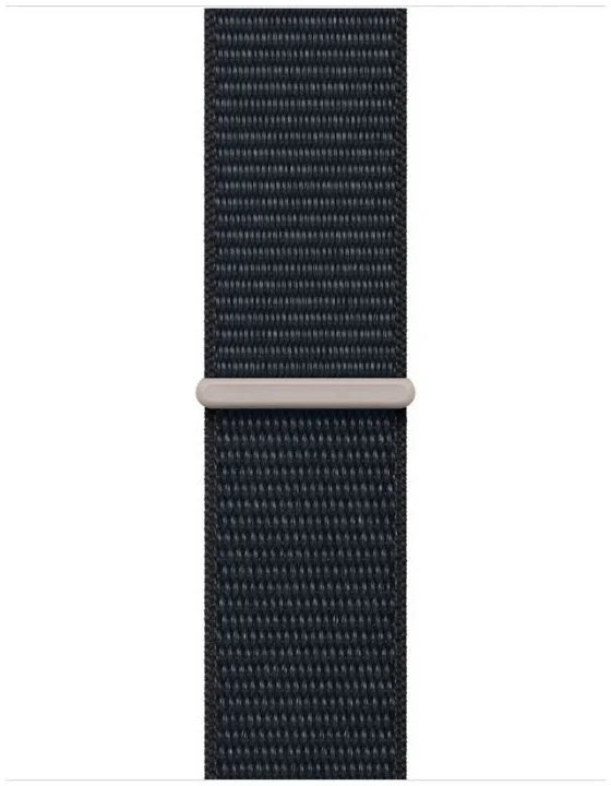 Origineel Apple Watch 1-9/SE 41/40/38MM Geweven Sportbandje Zwart afbeelding 2