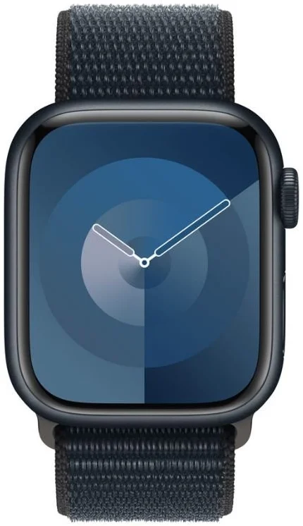 Origineel Apple Watch 1-9/SE 41/40/38MM Geweven Sportbandje Zwart afbeelding 3