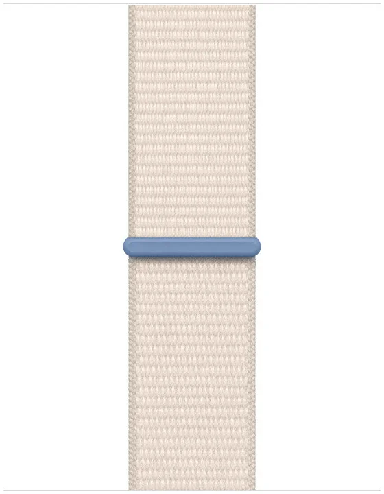 Origineel Apple Watch 1-9/SE 41/40/38MM Geweven Sportbandje Beige afbeelding 2