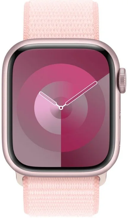 Origineel Apple Watch 1-9/SE 41/40/38MM Geweven Sportbandje Roze afbeelding 3