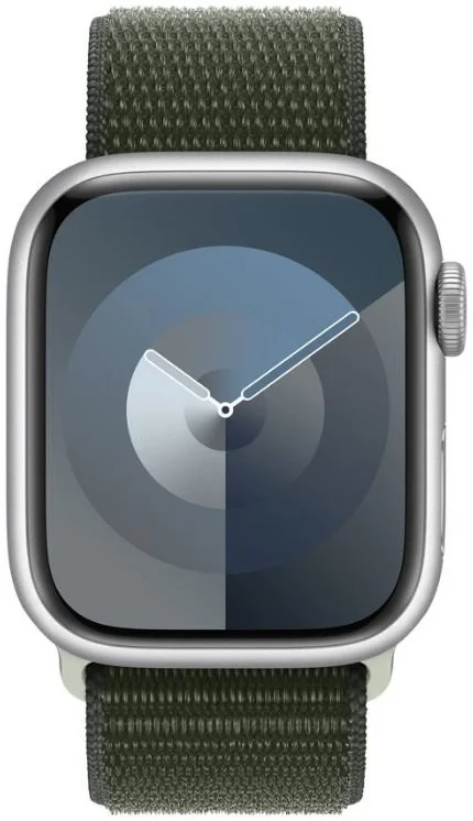 Origineel Apple Watch 1-9/SE 41/40/38MM Geweven Sportbandje Groen afbeelding 3