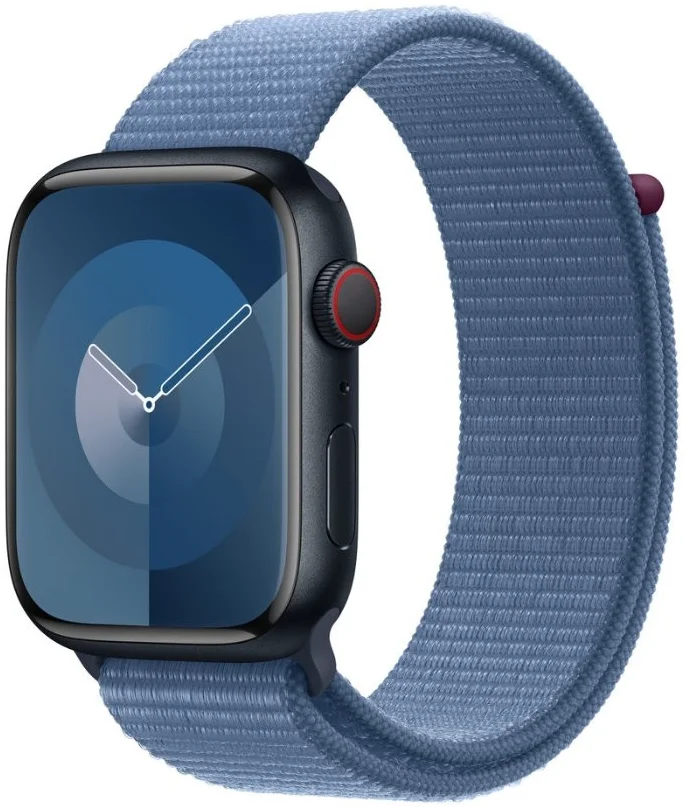 Origineel Apple Watch 1-9/SE 41/40/38MM Geweven Sportbandje Blauw afbeelding 1