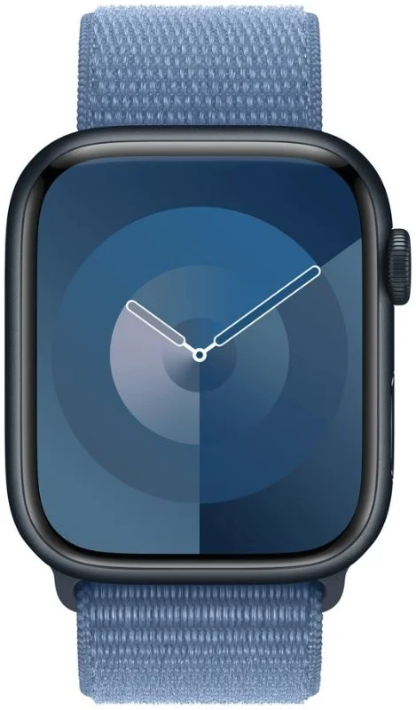 Origineel Apple Watch 1-9/SE 41/40/38MM Geweven Sportbandje Blauw afbeelding 3