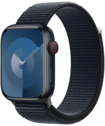 Origineel Apple Watch Bandje - 1-9/SE/Ultra 49MM/45MM/44MM/42MM - XL Midnight