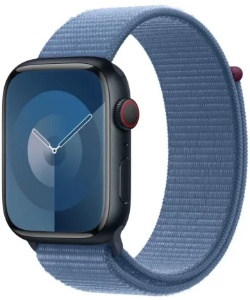 Originele Apple Watch Sportband - 1-9/SE/Ultra 49MM/45MM/44MM/42MM - Blauw Bandjes
