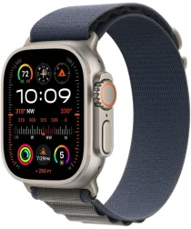 Originele Apple Watch Band - 1-9/SE/Ultra - 49MM/45MM/44MM/42MM Alpine Blauw S
