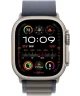 Originele Apple Watch Band - 1-9/SE/Ultra - 49MM/45MM/44MM/42MM Alpine Blauw S